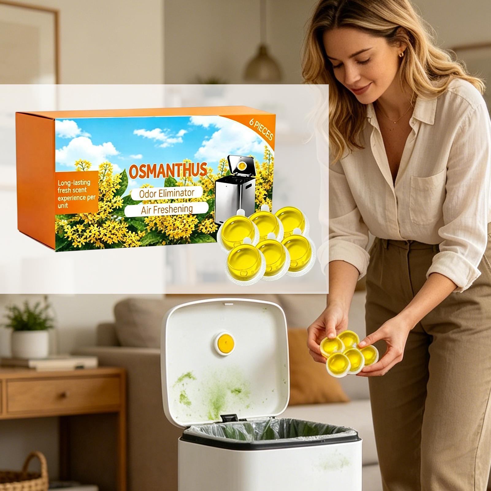 Home Fragrance Oud - Stick On Trash Can Deodorizer Pods