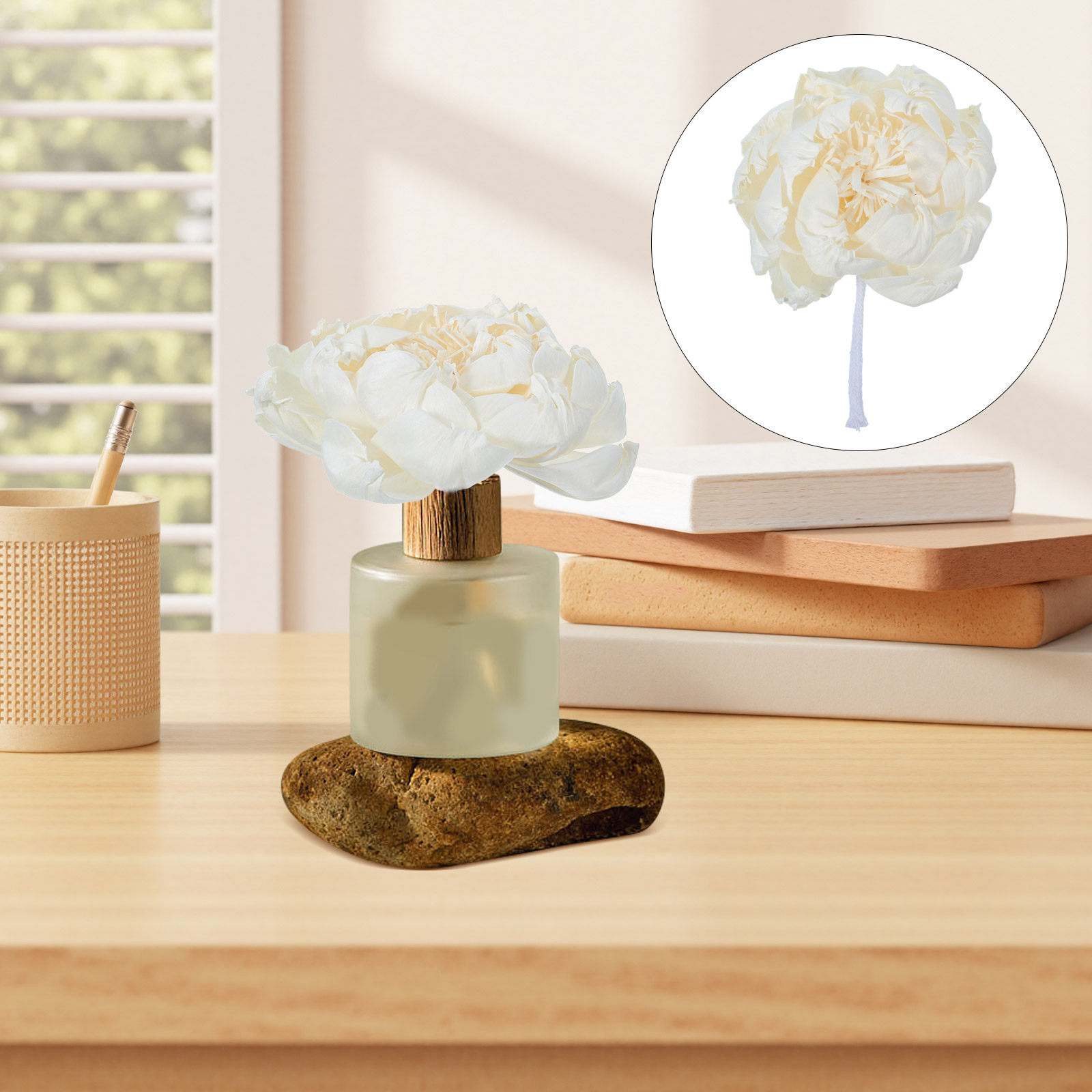 Peony Head Fragrance Diffuser  - Home Fragrance Usa ulasan dan harga