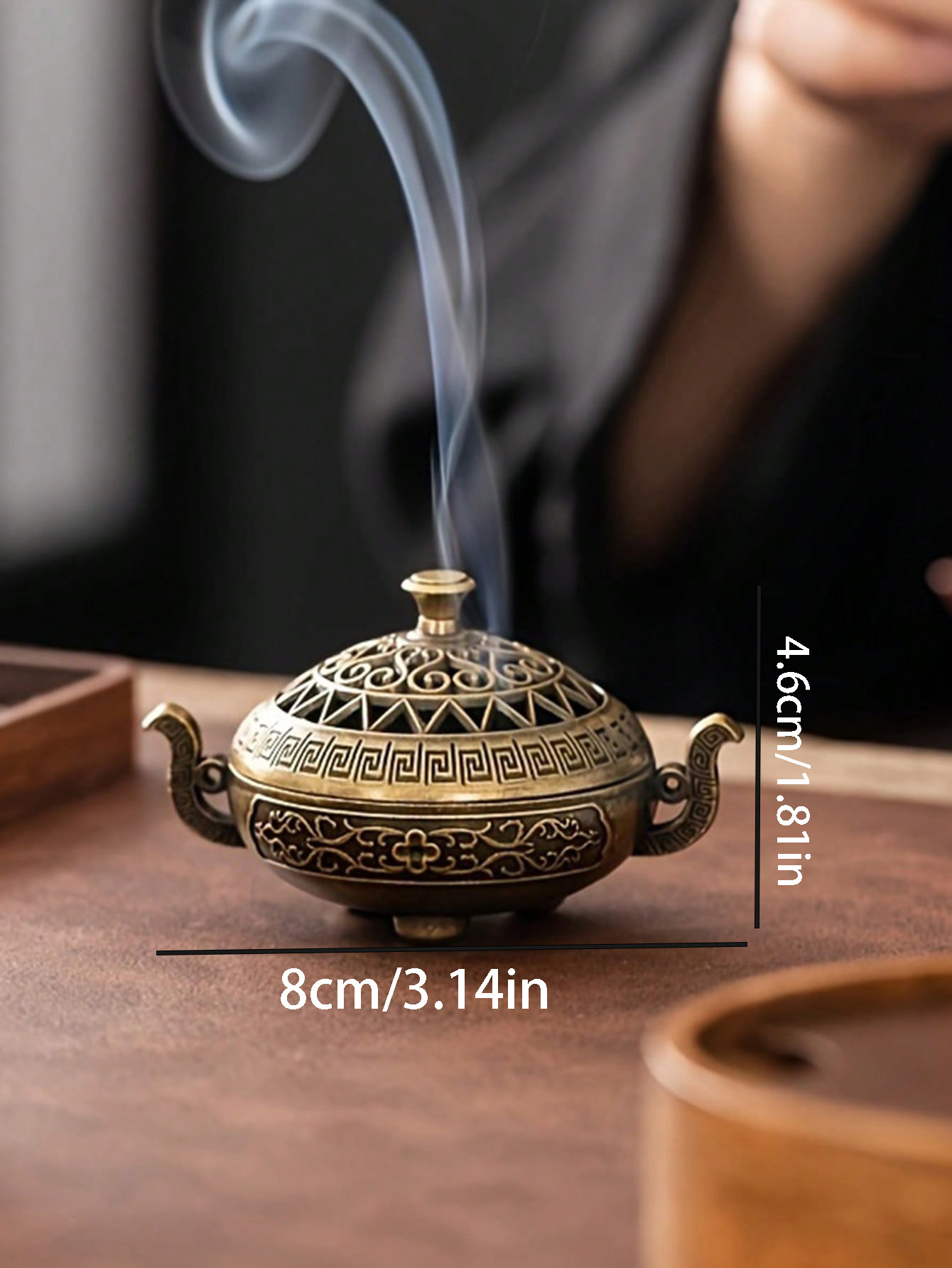 Nepal Style Brass Incense Burn - Home Fragrance Gift ulasan dan harga