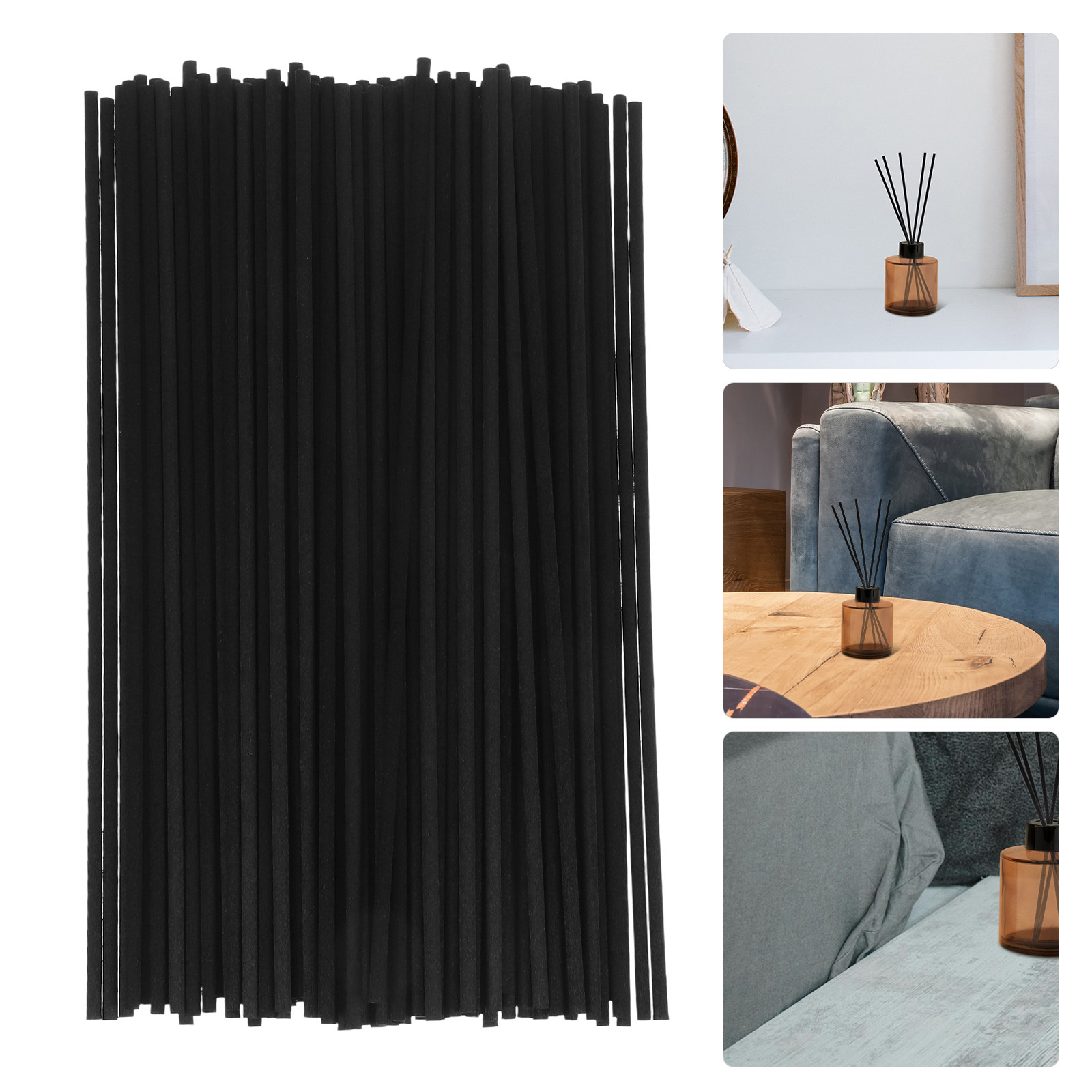 100Pcs Black Fiber Diffuser Ro - Home Fragrance Usa ulasan dan harga