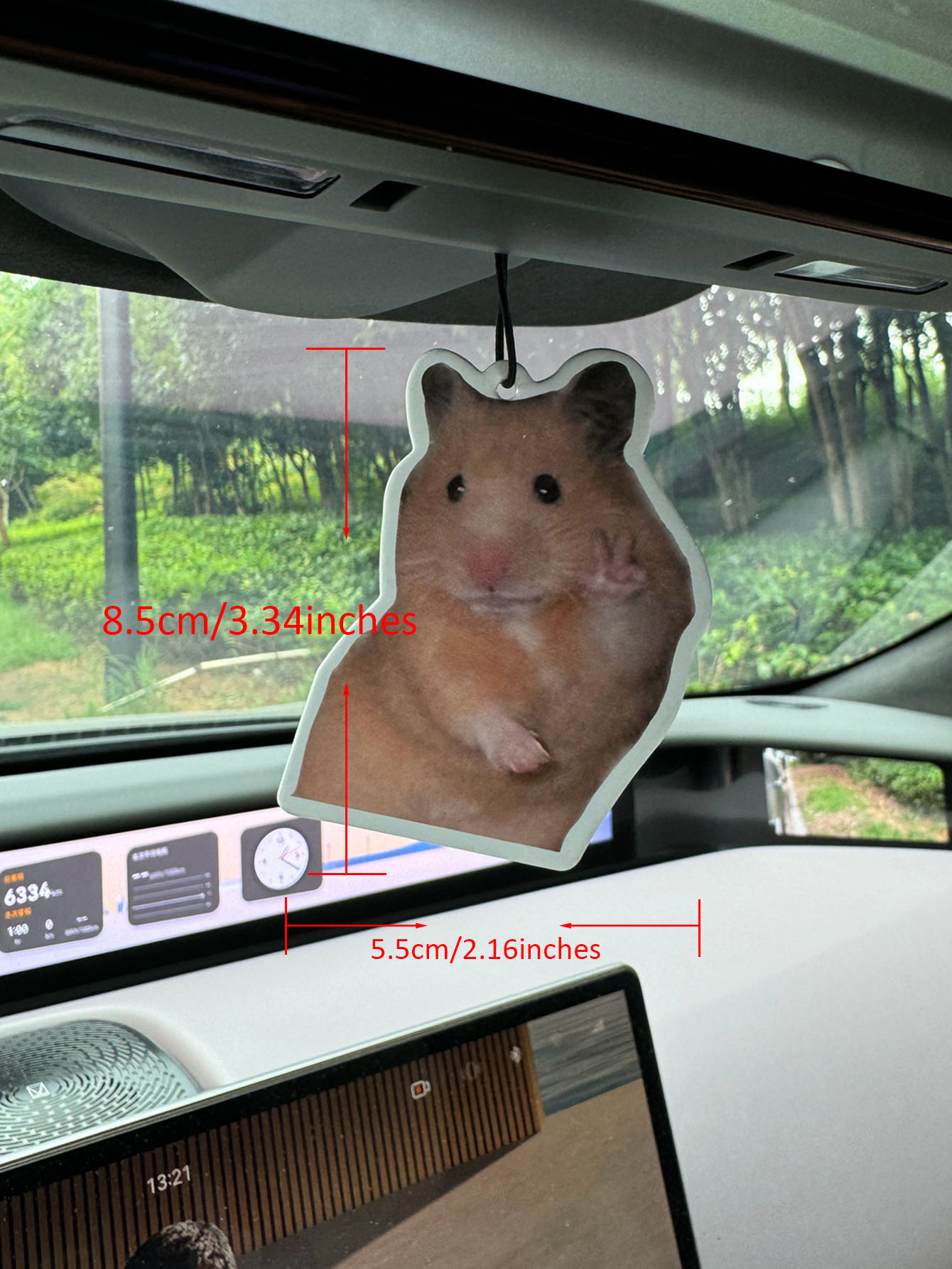 Magnet Hamster Meme Magnet Ham - Home Fragrance Logo ulasan dan harga